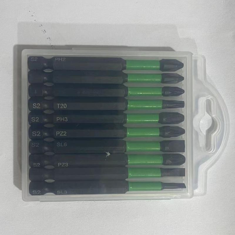 AntiSlip Bit Set Durability Steel Screwdriver Bit For Home Repair Car Maintenance PH1/2/3 Size M4YD