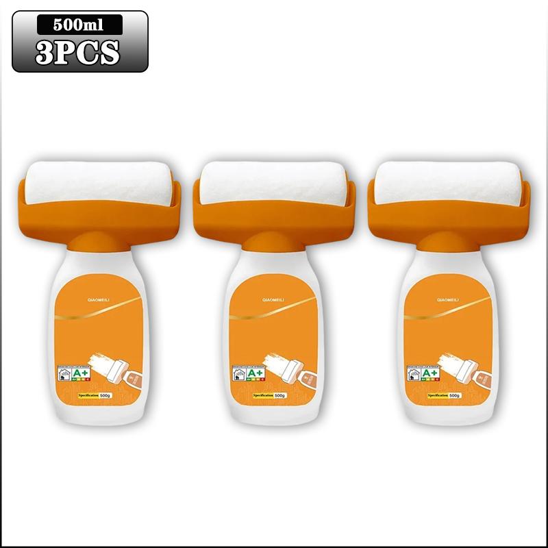 Väggreparationsrollerfärg Hushålls Antibakteriell Vit Vattenburen Latexfärgroller DIY Dekoration Väggputs Rengöringsverktyg