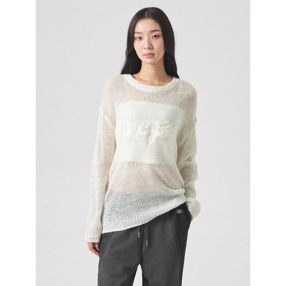 8Seconds Round Neck Pullover Ivory Ivory/S