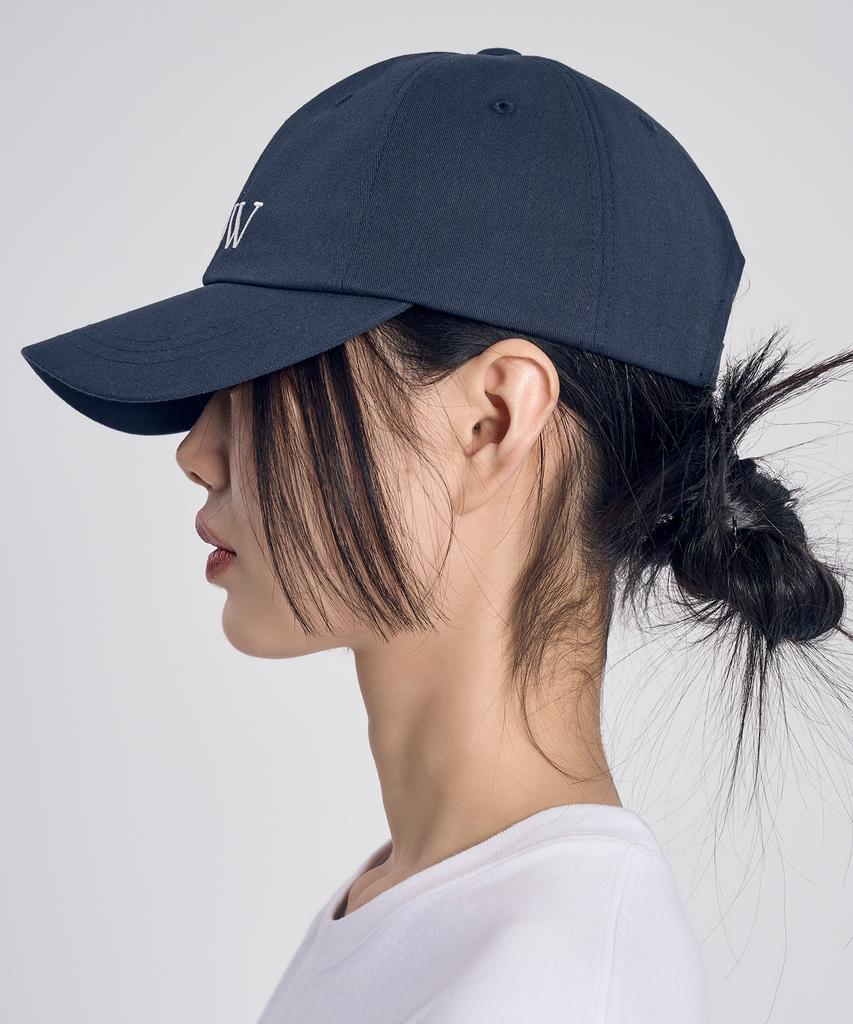 SLOW RECORD HOUSE Slow Cotton Ball Cap_Navy