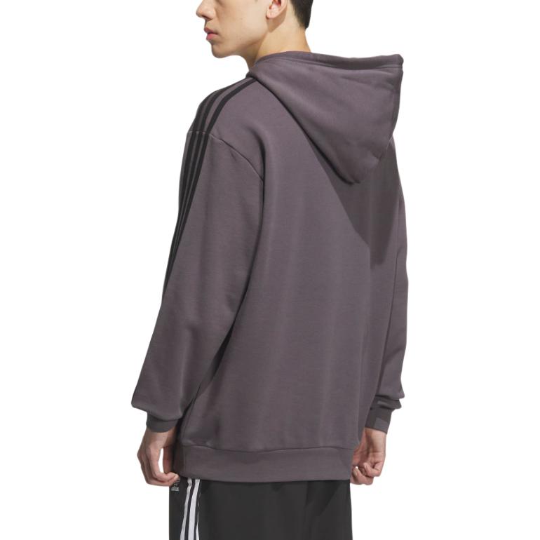 Adidas Originals FW25 Baggy Hoodie Men Hoodies Rock-Grey KD1861