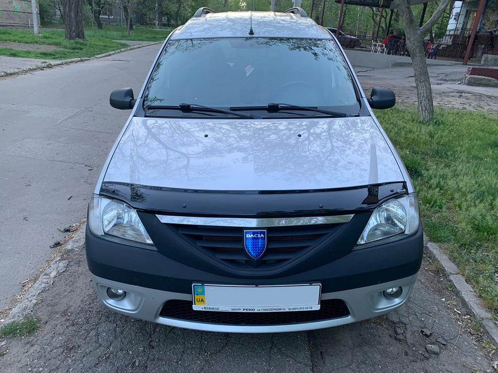 

Дефлектор капота (EuroCap) для Dacia Logan I 2005-2008 гг