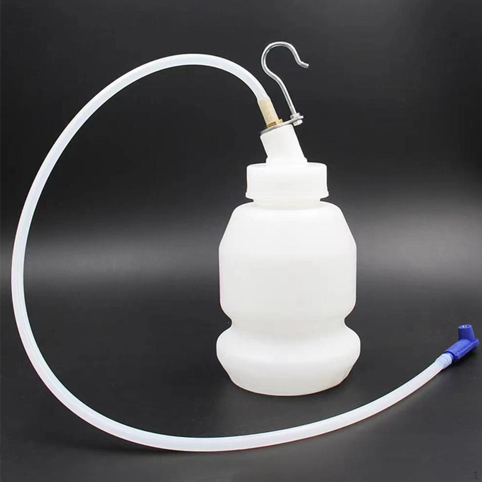 

Brake Bleeder Bottle Oil Change Kit High Performance Replacement Machine with Hanging Hook 1L