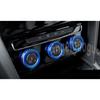For Volkswagen Golf 7 MK7 2014- T-Roc Aluminum Alloy Air Conditioning Knob Cover Control Switch Decoration Ring Car