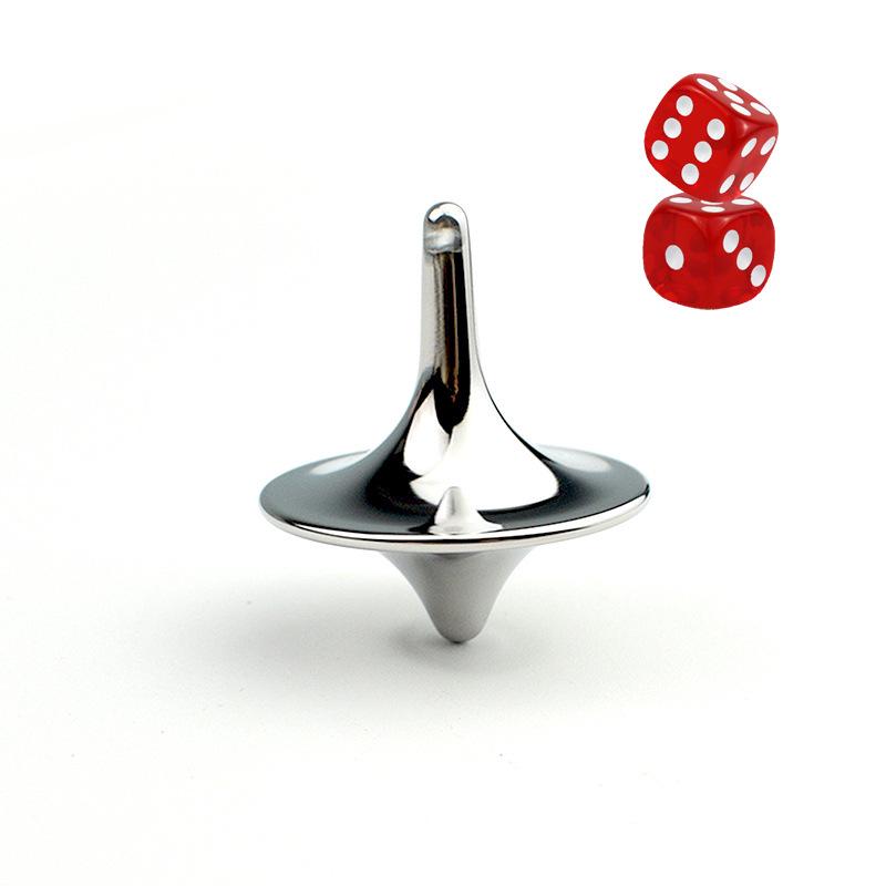 Metal Gyroscope for Adult Relaxation - Creative Fingertip Spinner Toy