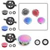 Waterproof Bicycle Crankset Dust Cover Aluminum Zinc Zinc Alloy Bike Crank Dust Cap   Crank Plugs