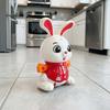 Light Effects Bunny Electric Toy Colorful Sound Kids Electric Bunny Toy  Birthday Gift