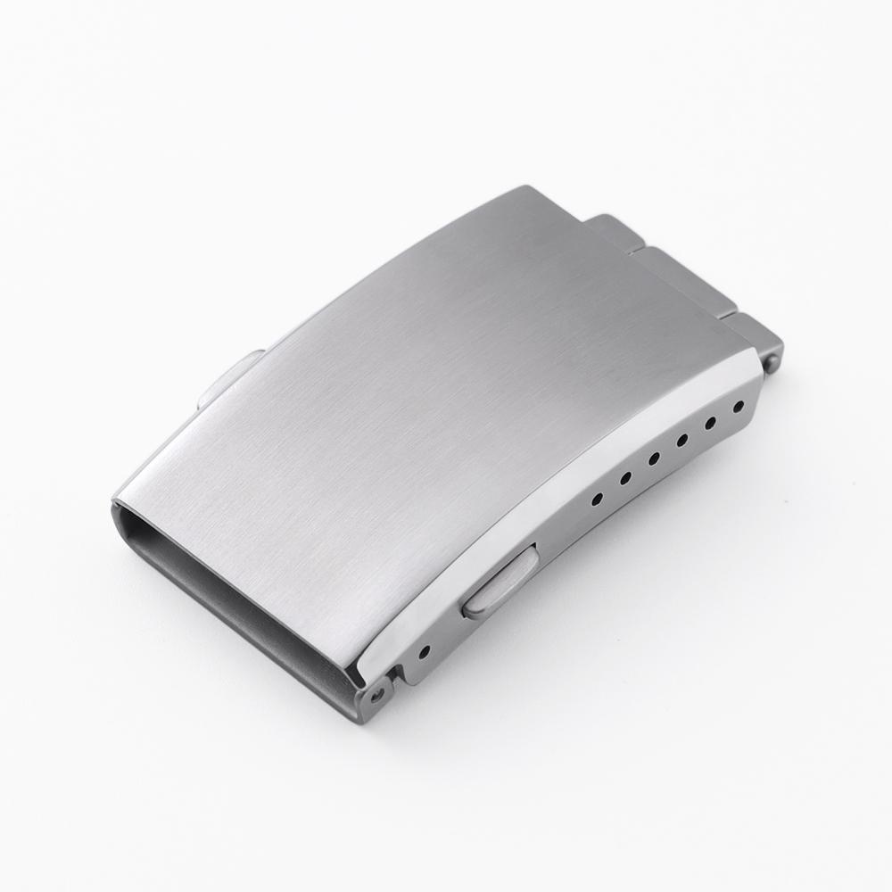 316L Solid Stainless Steel Watch Clasp 18/20/22mm Luxury Adjustable Folding Buckle Premium Metal Clasp Watch Repair Accessories