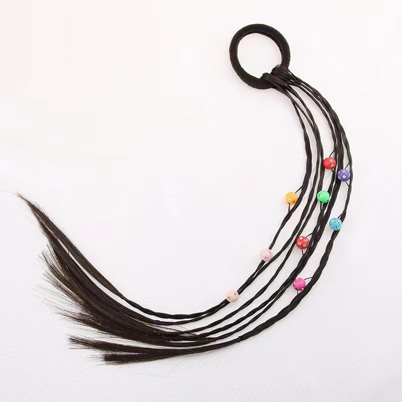 Elastic Hair Band Dimensional Dolls Flowers Rubber Band Hair Accessories Ropes Kids Baby Hair Bands