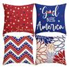 New Independence Day Cushion Pillow Cover Nordic Linen Pillow Cover