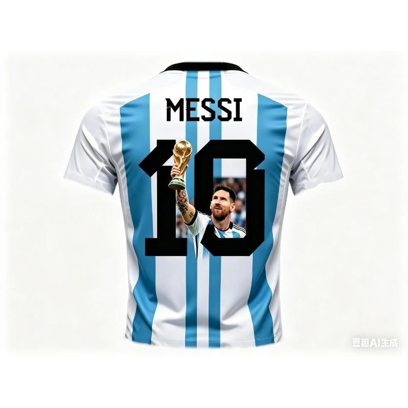 Custom Soccer Jersey With Custom Image, Number And Name, Casual Urban Daily Football Apparel