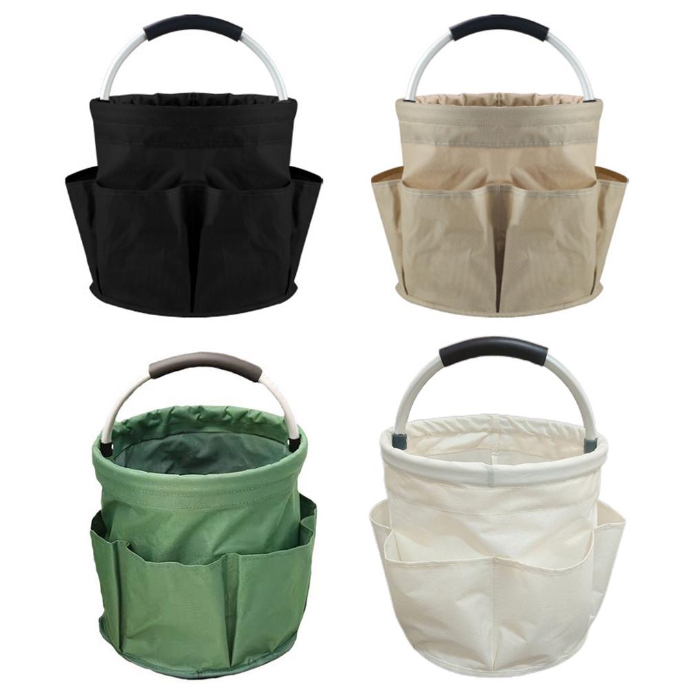 1PC Portable Storage Basket, Garden Tool Basket, Outdoor Picnic Basket, Beach Bag, Camping Travel Picnic Bag