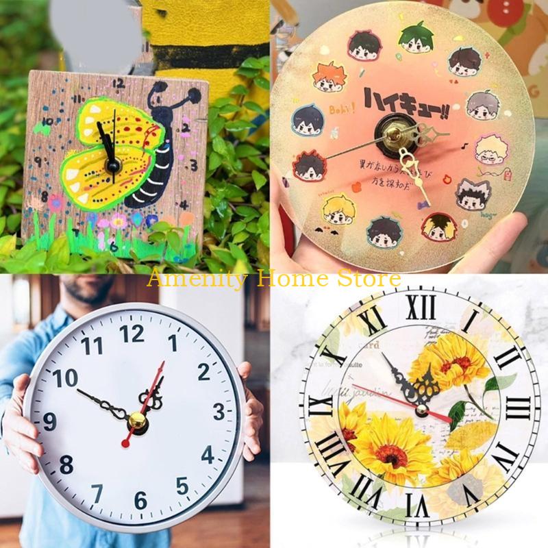 

F26C Wall Clock Movement Mechanism Replacement Repair Accessories Set Low Noise Movement 20mm Shafts Length for Home DIY China Mainland