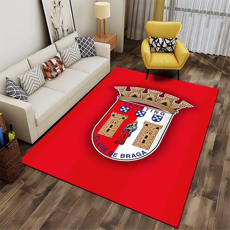 Sporting Clube De Braga Logo Suitable As a Non-slip Mat for the Living Room or Bedroom Sofa