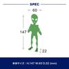 Dalton 3D Alien 147mm 60mm 22mm Perfect for Reading and Bookmark, Green, High, Wide, Deep, GM-0769GN, Gifting.