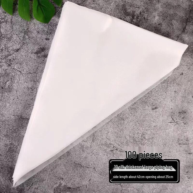 Thickened Disposable Piping Bag & Nozzle Set