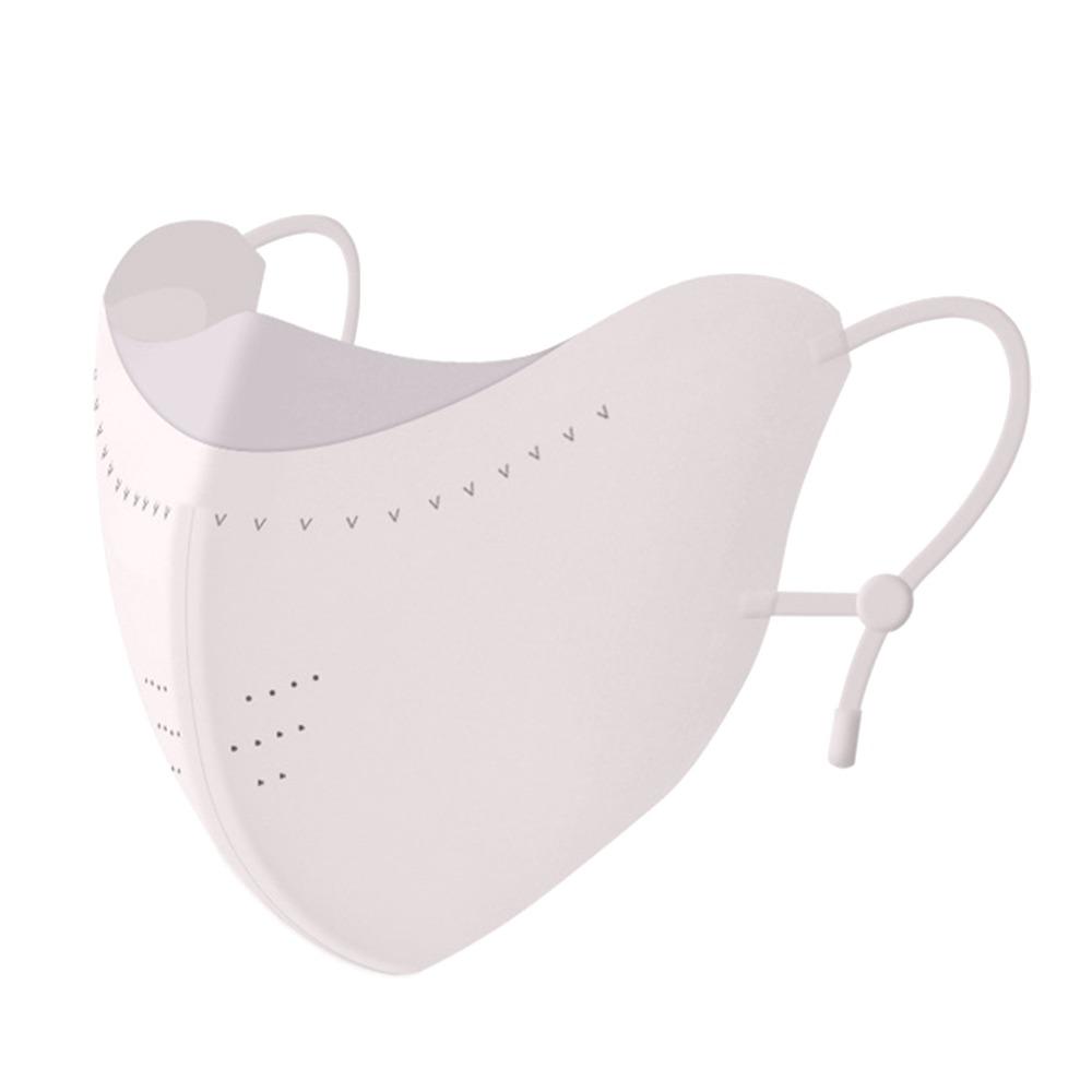 

Trendy UV Blocking Face Mask for Women UPF 50+ Cooling Effect Sun Protection Mask Breathable Lightweight Face Cover Summer розовый