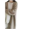 2023 Autumn Retro Loose Casual Knit Cardigan Sweater for Women