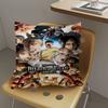 A-Attack On Titan Cushion Cover Car Throw Pillow Case For Sofa Car Christmas Gift 40X40Cm 45X45Cm