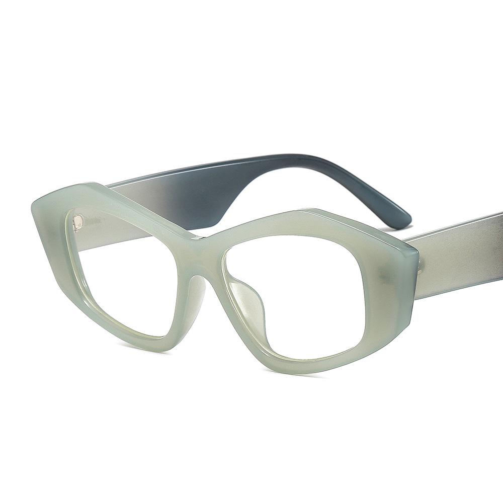 2024 Nowy Modny Design Vintage UV400 Oprawka Koci Oczko Plastikowe Okulary Przeciwsłoneczne Damskie Okulary Słoneczne dla Kobiet