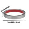 1PC 1cm/3cm/5cm Mirror Stainless Steel Flat Decorative Lines Wall Stickers Silver Titanium Background Wall Edge Strips