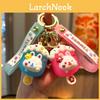 Trendy Silicone Cartoon Bunny Ice Cream Keychain Charming Gift For All Ages
