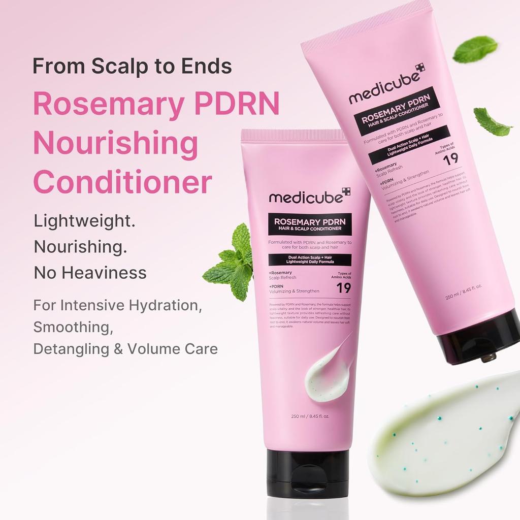 Medicube Rosemary PDRN Shampoo / Conditoner / Serum