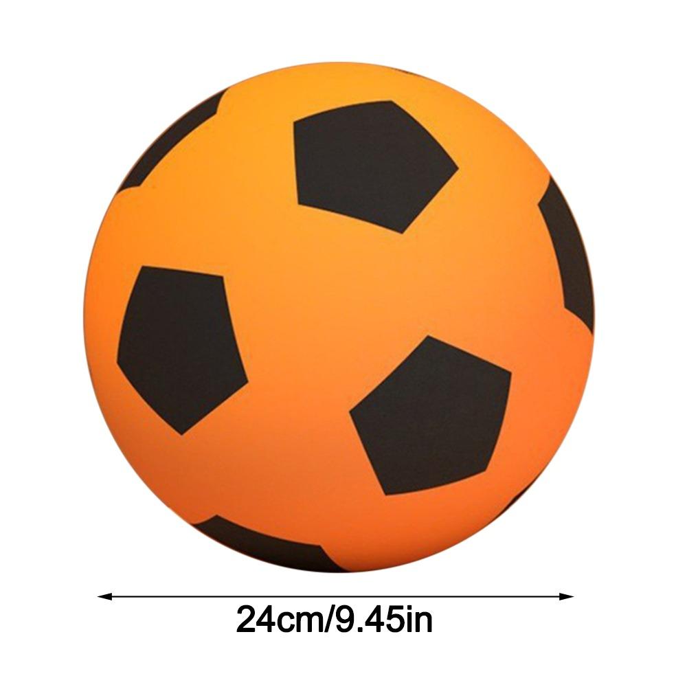 High-Elastic Silent Football Easy To Grip Lightweight Low Noise Foam Soccer Ball 18/21/24CM Low Noise Indoor Training Ball