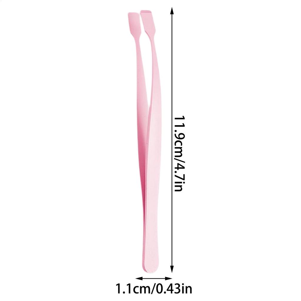Professional Makeup Tool Lash Applicator Tool Eyelash Cluster Non Slip Applicator Tweezers for Travel Salon Separating