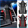 Racing Seat Style Car Phone Holder Emblem Air Vent Gravity Mount Auto Cell Phone Stand For Opel Astra C G H Insignia J K Zafira B Corsa Vectra C Corsa