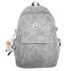 New schoolbag female college students lightweight weight backpack high junior high school students large capacity backpack