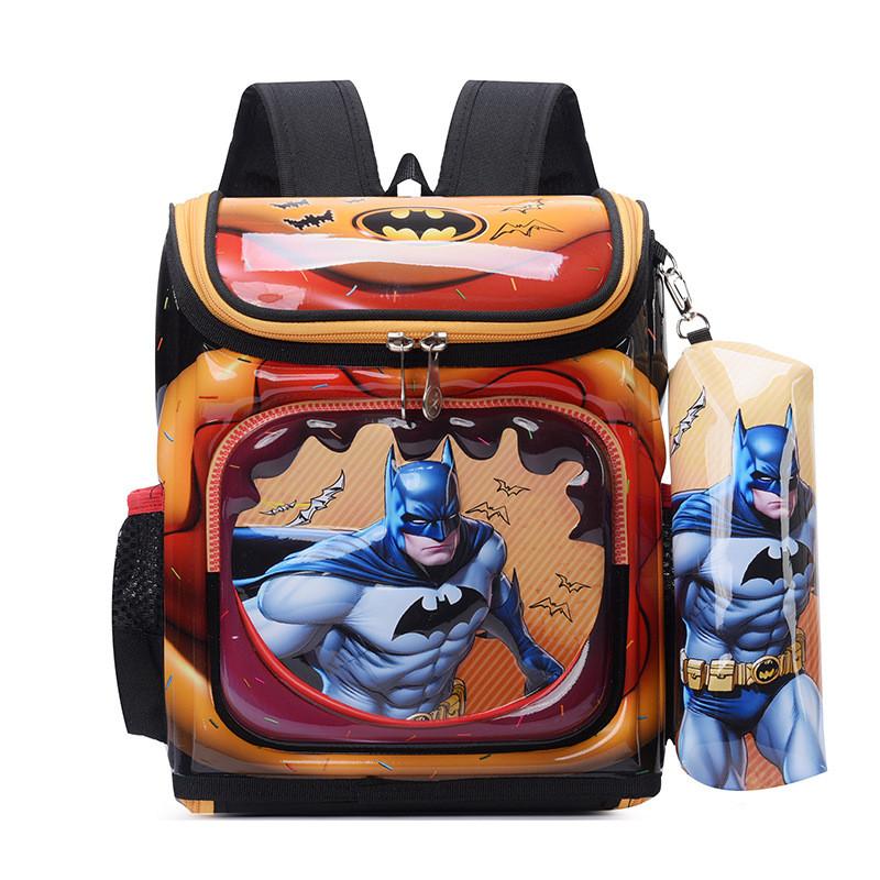 Spiderman Melody Sofia Labubu Elsa Iron Man Backpack With Breathable Oxford Fabric For Boys And Girls