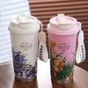 Stainless Steel Coffee Vacuum Flask 500ML Coffee Thermos Mug Travel Thermal Cup  Children Girls Boy