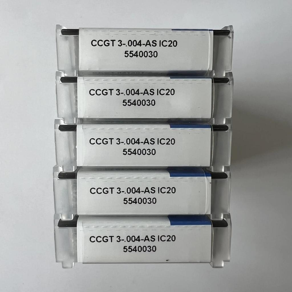 CCGT09T301-AS IC20 / Industrielle Wendeschneidplatten aus Hartmetall 10 Stück