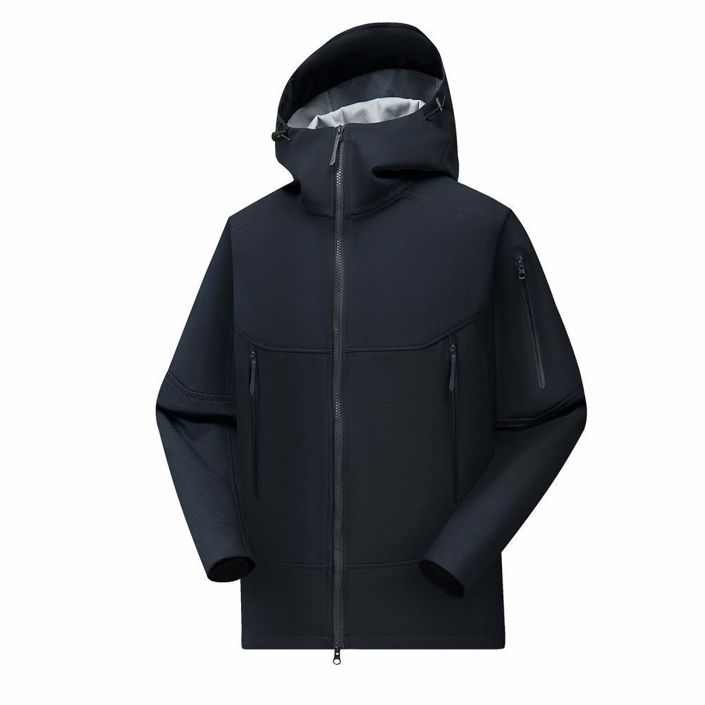 Men's Autumn Hooded Windbreaker: Korean Style, Versatile, Handsome, Youthful Workwear.