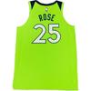 Jordan X NBA Collaboration Timberwolves Rose Fashion Comfortable Soft Skin-Friendly Basketball Jersey Men jersey Fluorescent-Green CV9407-313