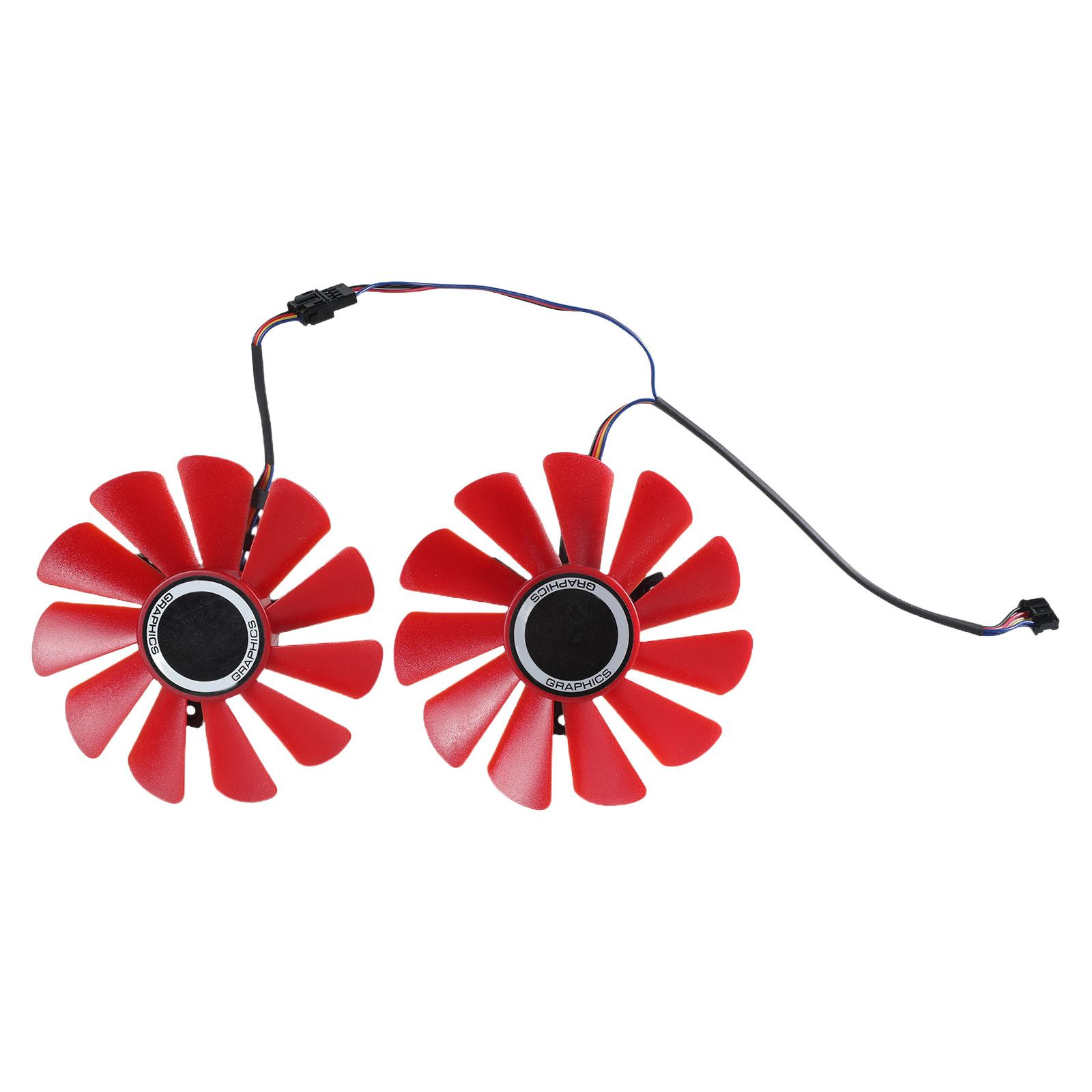 

2 шт. вентилятор для охлаждения ПК с PWM-управлением и светодиодной подсветкой, 4-контактное подключение FDC10U12S9C для компьютерных энтузиастов