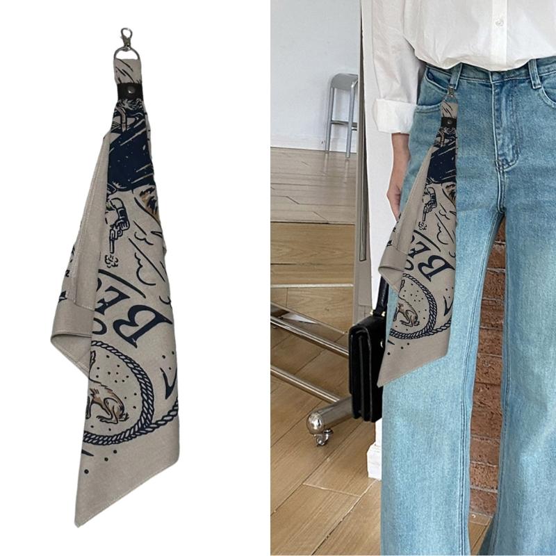 Hip Hop Hair Scarves Wrap Wild Western Pattern Headwraps Exquisite Head Kerchief Head Scarf Head Scarf Photo Props