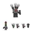 Lg1011 Toilet Man Vs Surveillance Man Series Mic Man Signal Light Man Assembly Building Block Toy Bag