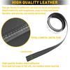 PU Car Leather Dashboard Decor Line Strip Sticker Moulding Trim Decorative White