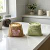 Large Capacity Cloth Bag Shaped Mug Heat-Resistant Milk Glass Cup Irregular Mugs  Home Gathering