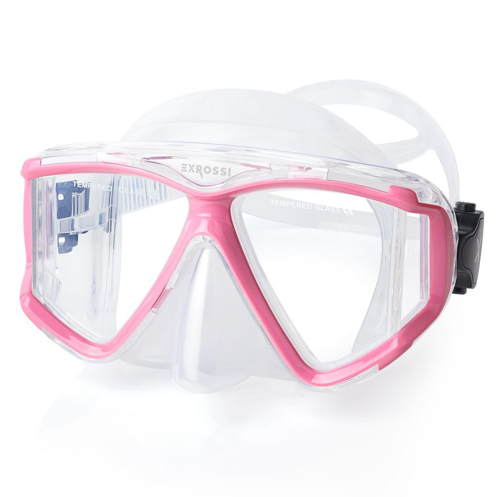 Kişiye Özel Lensli Scuba Dalış Yetişkin Şnorkelle Dalış Maskesi Serbest Dalış Maskesi, Miyopi Buğu Önleyici Dalış Gözlüğü Yetişkinler için