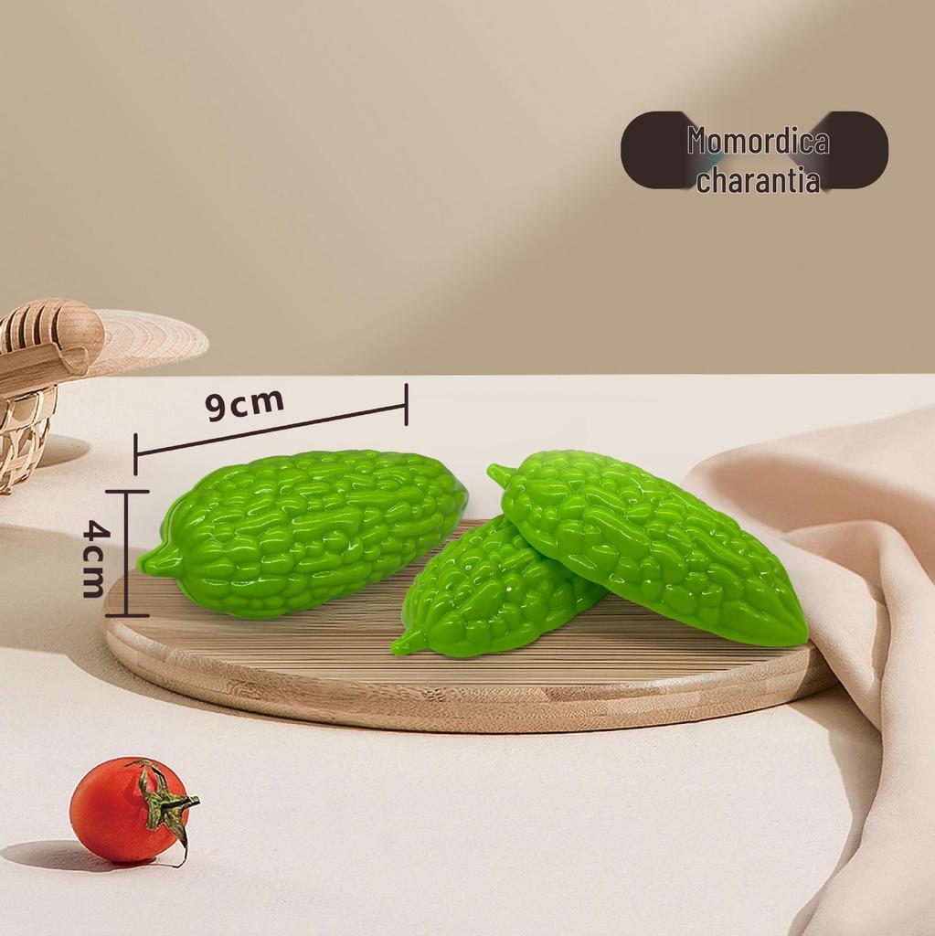 Children's Pretend Play Food Set with Cutting Fruits, Vegetables and Pizza