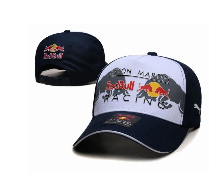 2026 Nowy Gorący Red Bull Snapback Wiosna i Jesień Outdoor Regulowane Codzienne Czapki Moda Regulowana Czapka Wyścigowa Czapka Przeciwsłoneczna