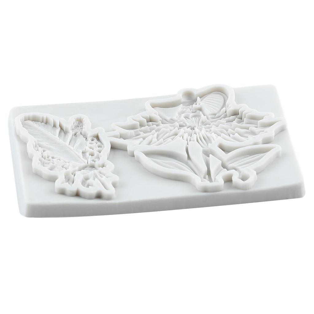 Flower Fairy Silicone Molds Dancer Goddess Feather Girl Fondant Mold Cake Decorating Tools Cupcake Topper Candy Resin Clay Chocolate Gumpaste Mold