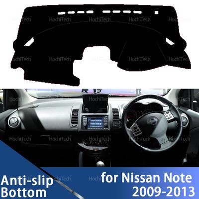 Auto Dashboard Cover Dash Mat Board Pad Carpet Dashmat Anti-UV Mats for Nissan Note 2009 2010 2011 2012 2013 Sunshade Accessorie