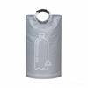 Foldable Laundry Storage Basket Extra Large Oxford Cloth Aluminum Padded Handle Waterproof Bathroom Balcony Organizer Household