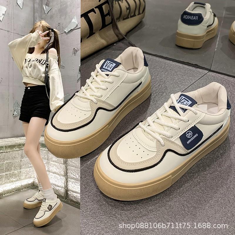 Women Sports Lightweight for Summer Flat Running Shoes Casual Fashion Shoes Women's Sneakers White Tennis Shoes