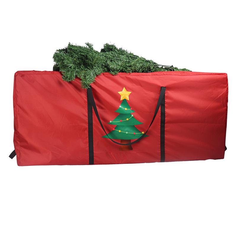 Christmas Tree Storage Bag,Fits Up 7.5 Ft Christmas Tree Durable 210D Oxford Holiday Storage Bag Foldable for Xmas Decor Storage