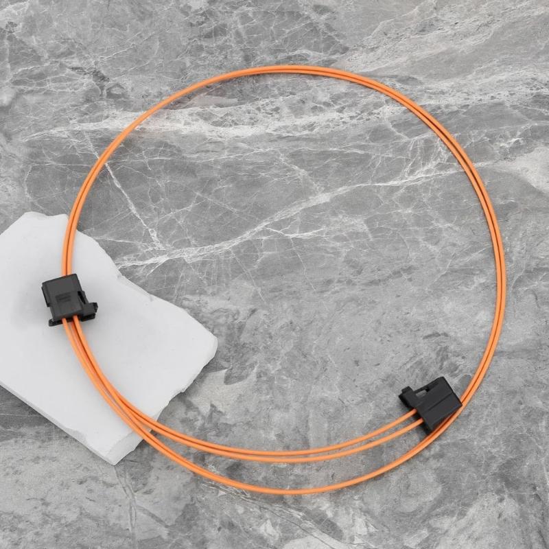 MOST Fiber Jumper Cable Optical Fiber Cable for Vehicle Bus Troubleshooting, Molded End Service Lead for Fault Checks In Selected Car Fiber Bus